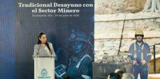 Guanajuato va por 1.5 MDD en inversión minera, anuncia Libia Dennise