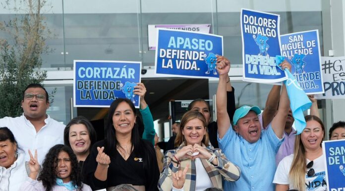 Respaldan ONG´s lucha a favor de la vida de Diputados del PAN en Guanajuato