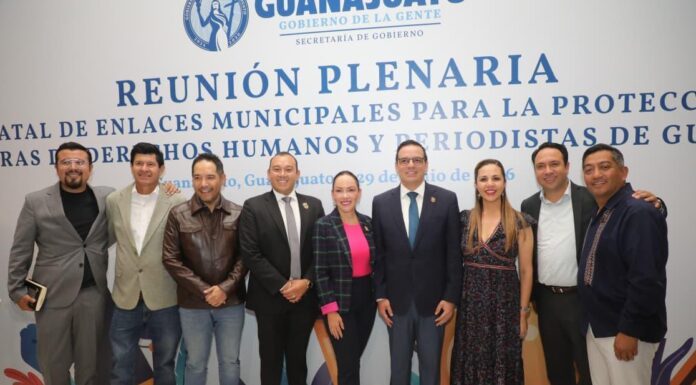 Guanajuato refrenda compromiso por libertad de expresión y derechos humanos