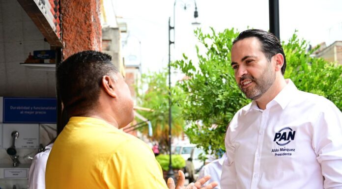 Responde Guanajuato a Movilización Azul convocada por Aldo Márquez