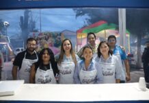 Se arma la carnita asada para papás en Silao