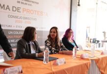 Toma protesta Melanie Murillo a Colegio de Arquitectos en Silao