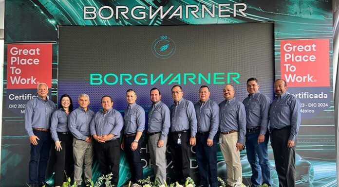 BorgWarner celebra 7 años consecutivos como Great Place to Work