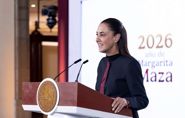 Desliza Sheinbaum que detrás de protestas previas al Mundial está Salinas Pliego