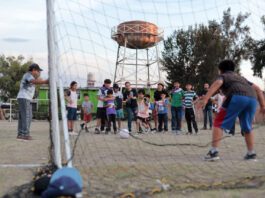 El día en que la luz y el juego cambiaron el rostro de Nuevo Refugio