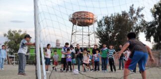 El día en que la luz y el juego cambiaron el rostro de Nuevo Refugio