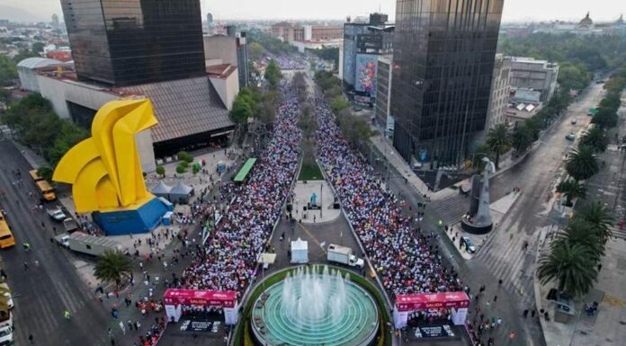 Promocionan Medio Maratón en la CDMX