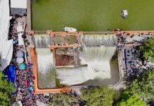 Participa Libia Dennise de apertura de la Presa de la Olla