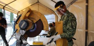 Guanajuato acompaña a SEDENA en campaña de destrucción de armas