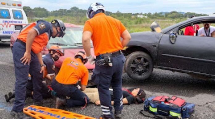 Activa Secretaría de Salud código naranja en Acámbaro por mega simulacro