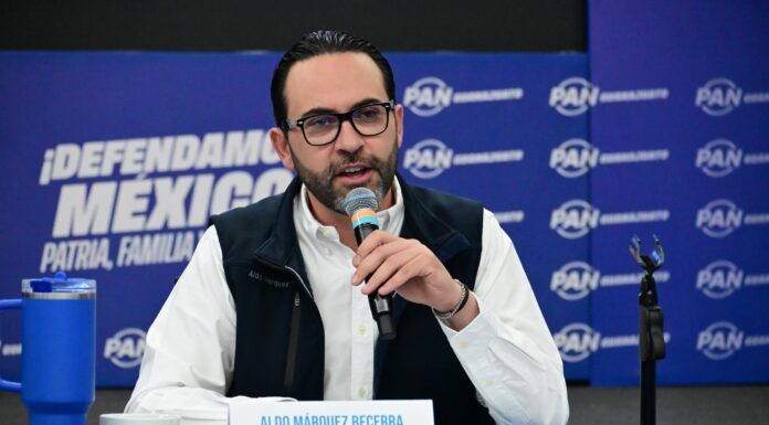 No hay desbandada en el PAN; 17 personas han dejado al partido: Aldo Márquez