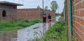 Atienden en Salamanca contingencias por lluvias en zona rural