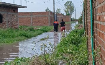 Atienden en Salamanca contingencias por lluvias en zona rural
