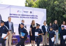 Reconoce municipio de Silao a elementos de policía