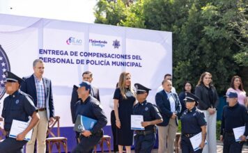 Reconoce municipio de Silao a elementos de policía