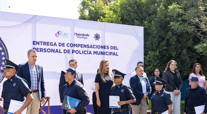 Reconoce municipio de Silao a elementos de policía