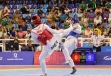 Saraí González aporta bronce en taekwondo durante Juegos Centroamericanos
