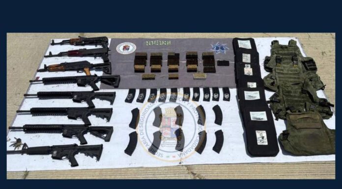 En una semana, policía municipal decomisa 11 armas de fuego en León