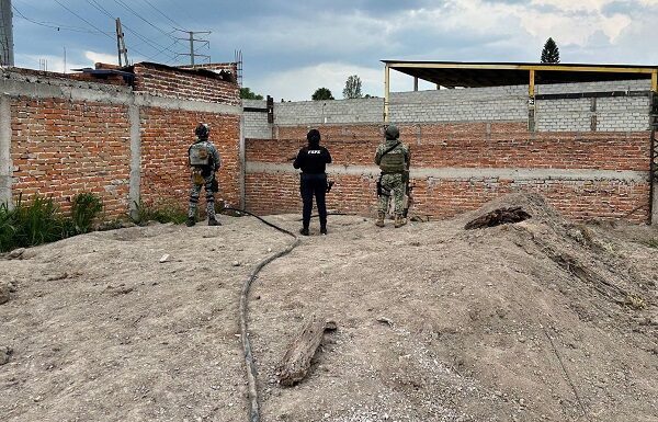 Localiza Secretaría de Seguridad depósito con 30 mil litros de huachicol en Villagrán