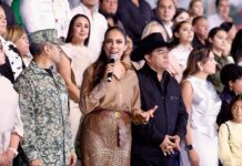 Inaugura Libia Dennise Pabellón Guanajuato en Feria Nacional Potosina