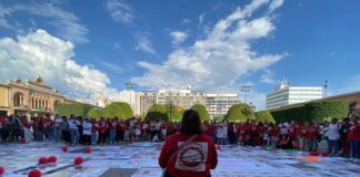 Con memorial y marchas colectivos conmemoran día de las víctimas Colectivos levantan su voz por los ausentes. Foto: Jessica de la Cruz