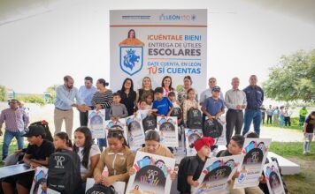 Fortalece Ale Gutiérrez regreso a clases en zona rural de León