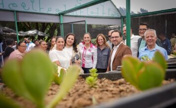 Inaugura Ale Gutiérrez nueva academia sustentable en zona rural