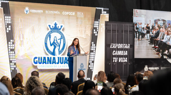 Lanza Libia Dennise marca internacional “Hecho en Guanajuato”