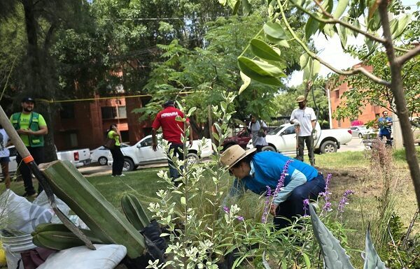 Entregan nuevo jardín mexicano en Parque Haciendas del Rosario