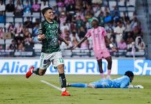 León vence al Inter Miami 3-2 y avanza a cuartos de final