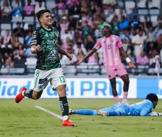 León vence al Inter Miami 3-2 y avanza a cuartos de final
