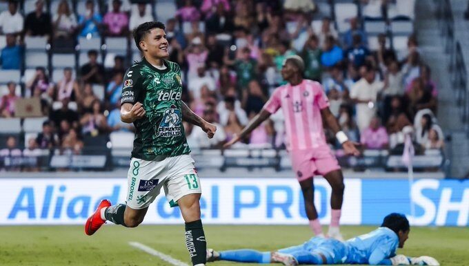 León vence al Inter Miami 3-2 y avanza a cuartos de final
