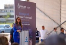 Entrega Libia Dennise bulevar Cañaveral; será vía alterna de salida de León