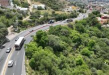 Refuerzan seguridad vial en libramiento Manuel Zavala de San Miguel de Allende