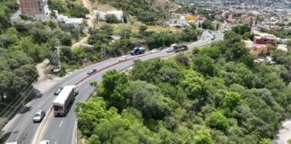 Refuerzan seguridad vial en libramiento Manuel Zavala de San Miguel de Allende