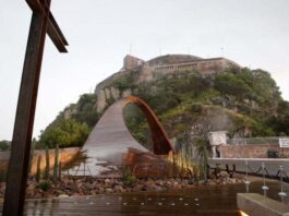 Entrega Guanajuato arco y explanada en monumento a Cristo Rey