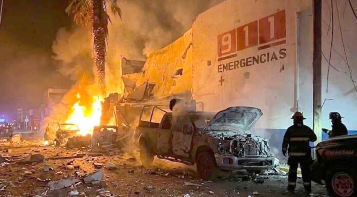 Atacan con explosivos comandancia de Ojocaliente en Zacatecas