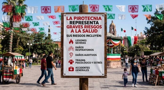 SSG advierte sobre uso de pirotécnia por fiestas patrias