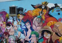 León tiene un nuevo mural urbano al estilo One Piece