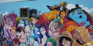 León tiene un nuevo mural urbano al estilo One Piece