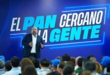 Presenta Jorge Espadas informe legislativo ante militantes del PAN