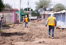 Amplía SAPAS red de drejane sanitario en Las Trojes de Silao