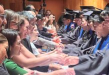 Celebran 182 Jóvenes con Rumbo de León y San Miguel su graduación