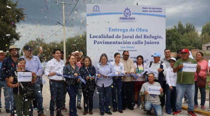 Migrantes y Gobierno fortalecen a sus comunidades en Acámbaro