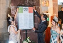 Con la Pega de Bando, San Miguel de Allende arranca sus Fiestas Patrias y Patronales