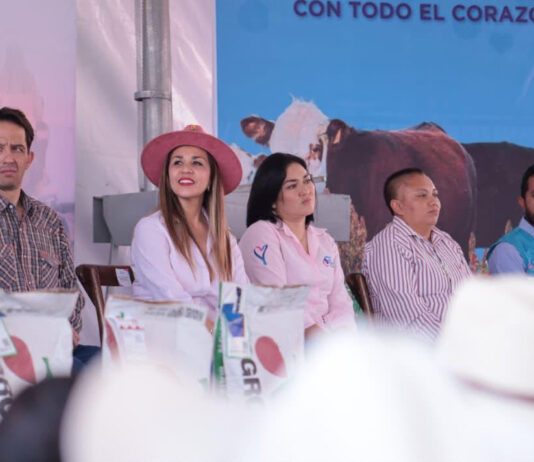 Destina Melanie Murillo casi 9 MDP para apoyos al campo de Silao