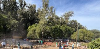 Participan 150 voluntarios en programa “Enchula Tu Parque” en León