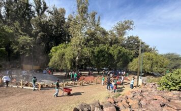 Participan 150 voluntarios en programa “Enchula Tu Parque” en León