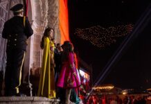 Encabeza Libia Dennise festejos patrios en Dolores Hidalgo, Cuna de la Independencia Nacional