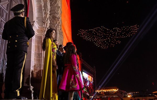 Encabeza Libia Dennise festejos patrios en Dolores Hidalgo, Cuna de la Independencia Nacional